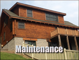  Newton Grove, North Carolina Log Home Maintenance